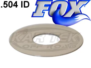 Fox Shocks Rebound Or Compression Valving Shims 0.020" Thick 2.200" Outside Diameter 0.504" ID